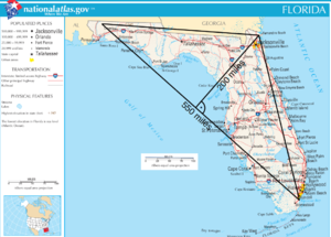 Datei:Florida als Dreieck